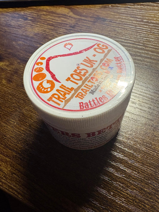 Trail Toes ultra extreme anti friction cream 2oz jar