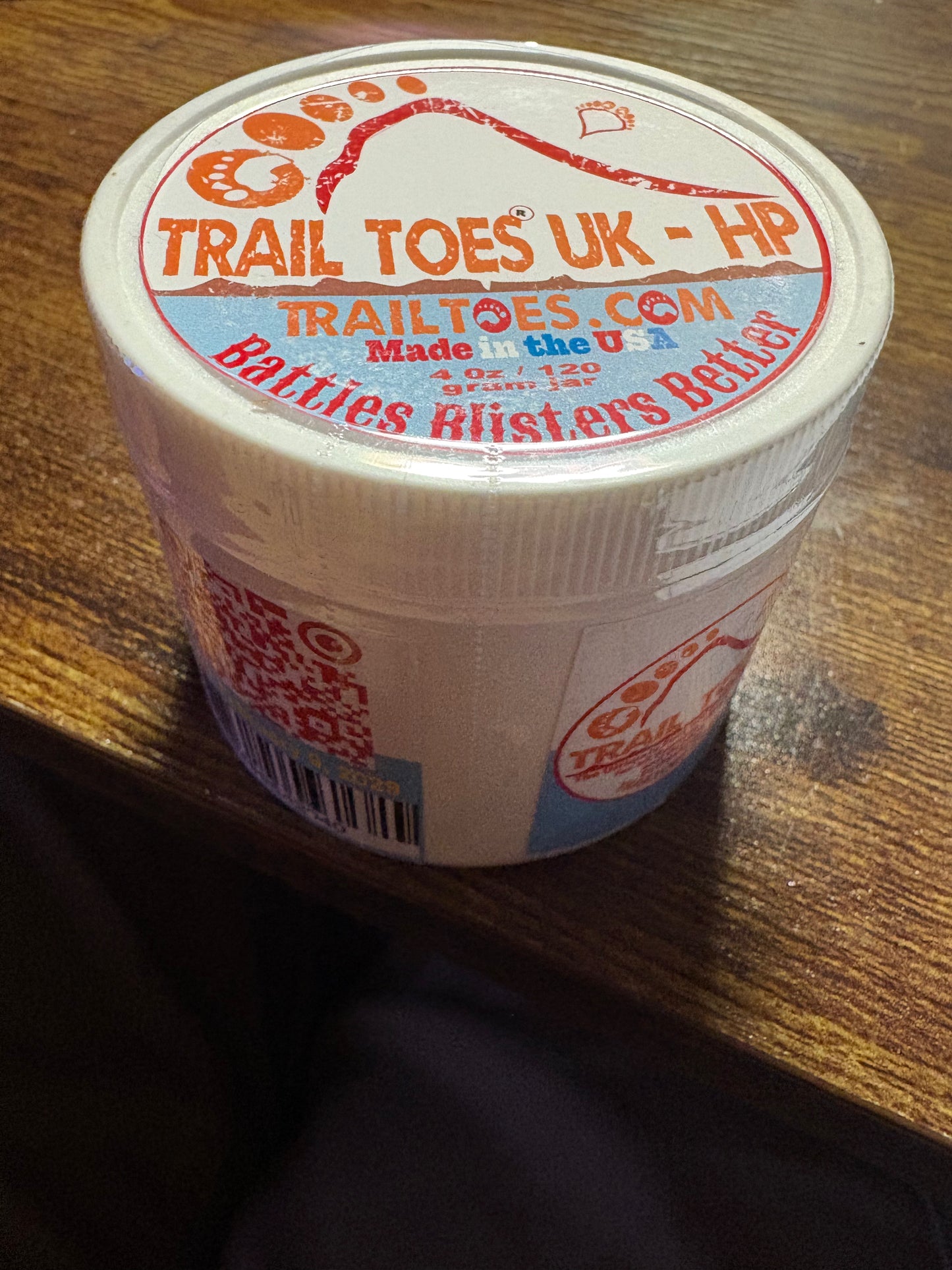 A new UK product for extreme events and in a 4oz jar