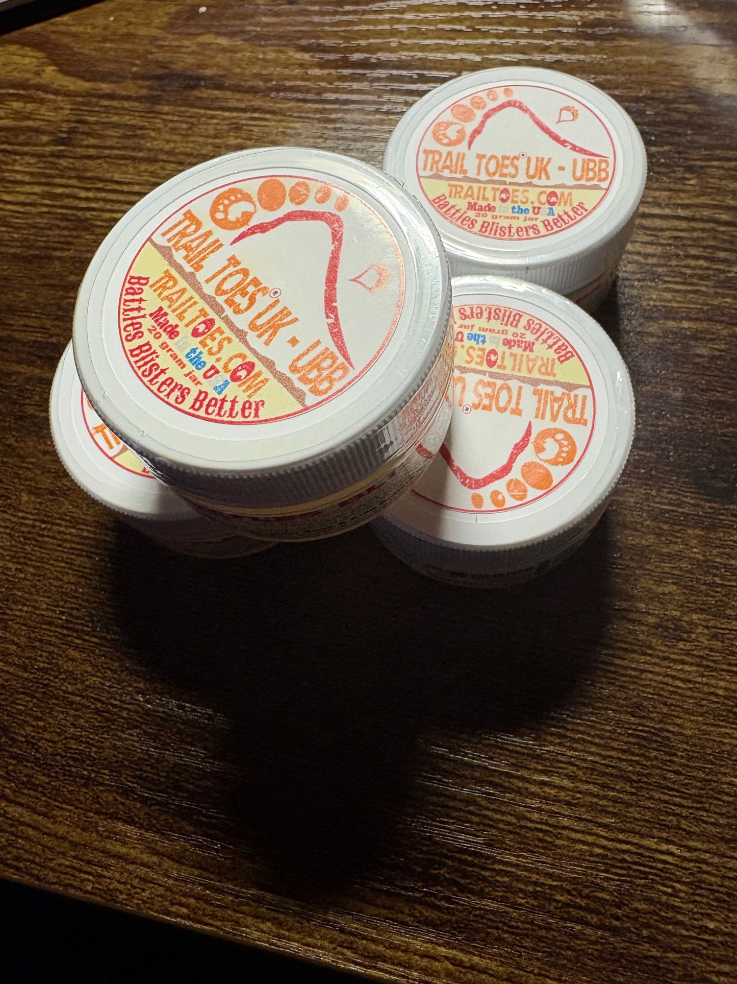 4 x 20 gram jars of organic  Ultra body butter