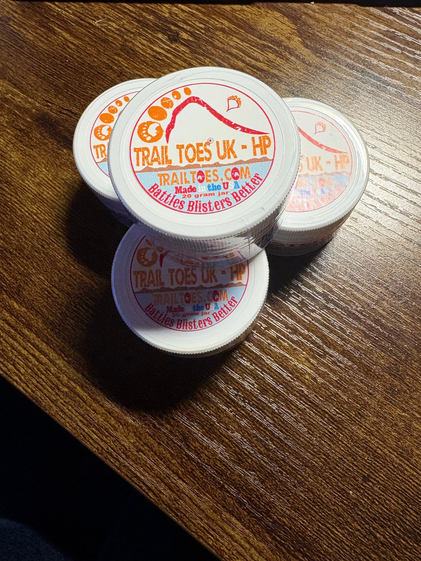 4 X 20 GRAM JARS and NEW TO THE UK